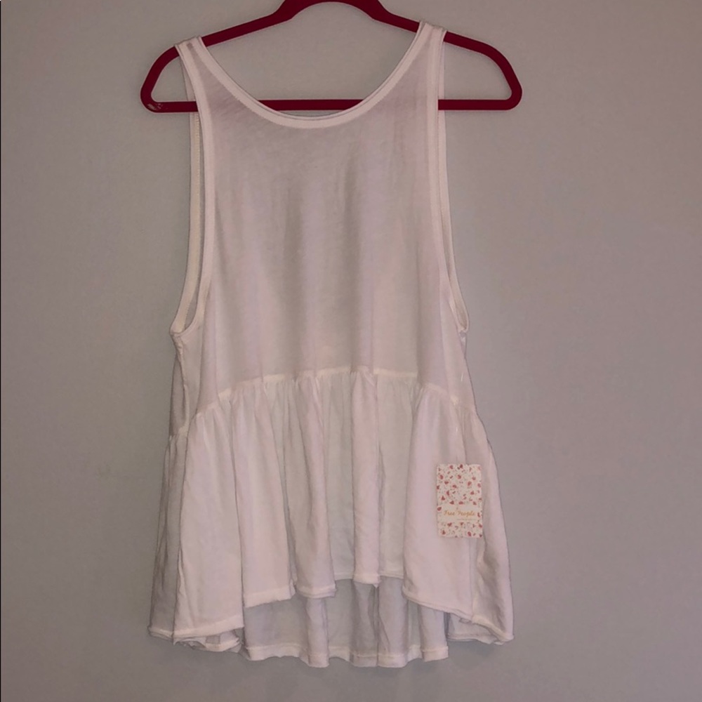 Free People Women’s White Tunic